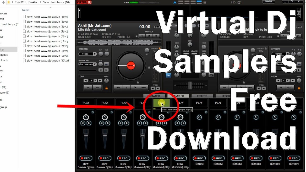 Free virtual dj sampler effects free download
