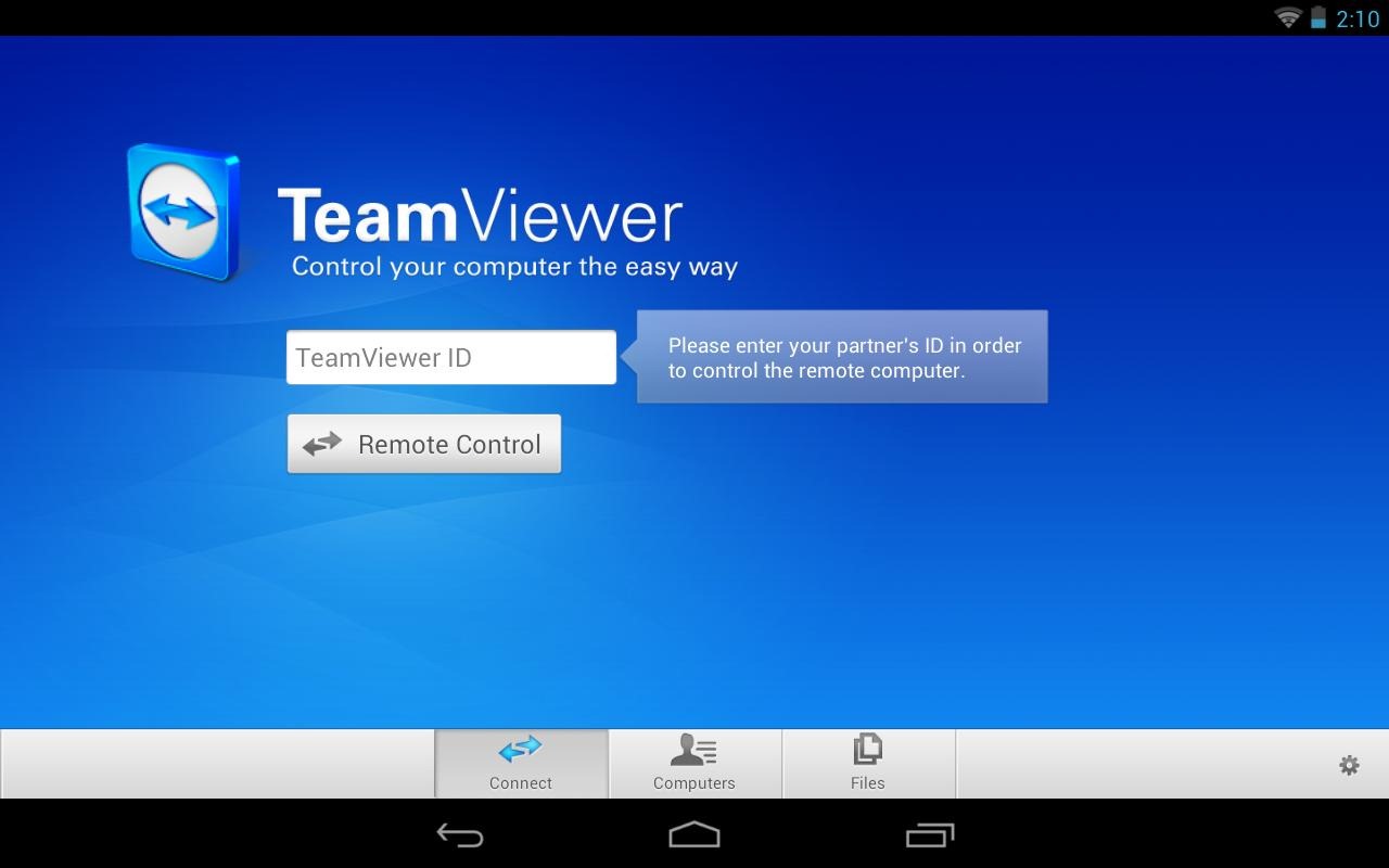 Why i can use teamviewer with a mac to windows 7